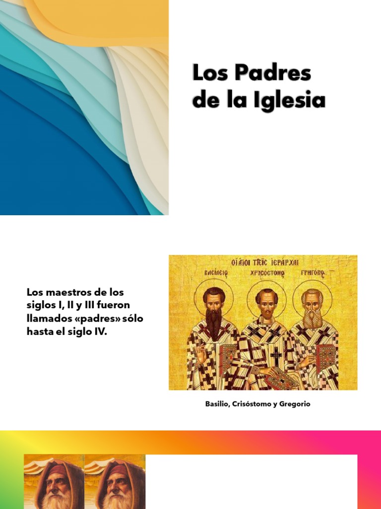 Historia y Significado de los Padres de la Iglesia | PDF | Padres de la ...
