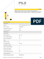 Psen ML B 1.1 Unit 570400: Pilz GMBH & Co. KG, Felix-Wankel-Strasse 2, 73760 Ostfildern, Germany Page 1/7