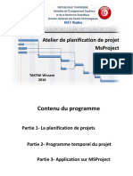  La Planification de Projets