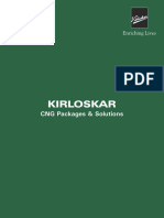 Kirloskar CNG Packages & Solutions Overview