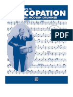 Progressive Steps To Syncopation For The Modern Drummer: Drum Set (Ted Reed Publications) - Ted Reed