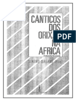 Cantico Dos Orixas Na Africa