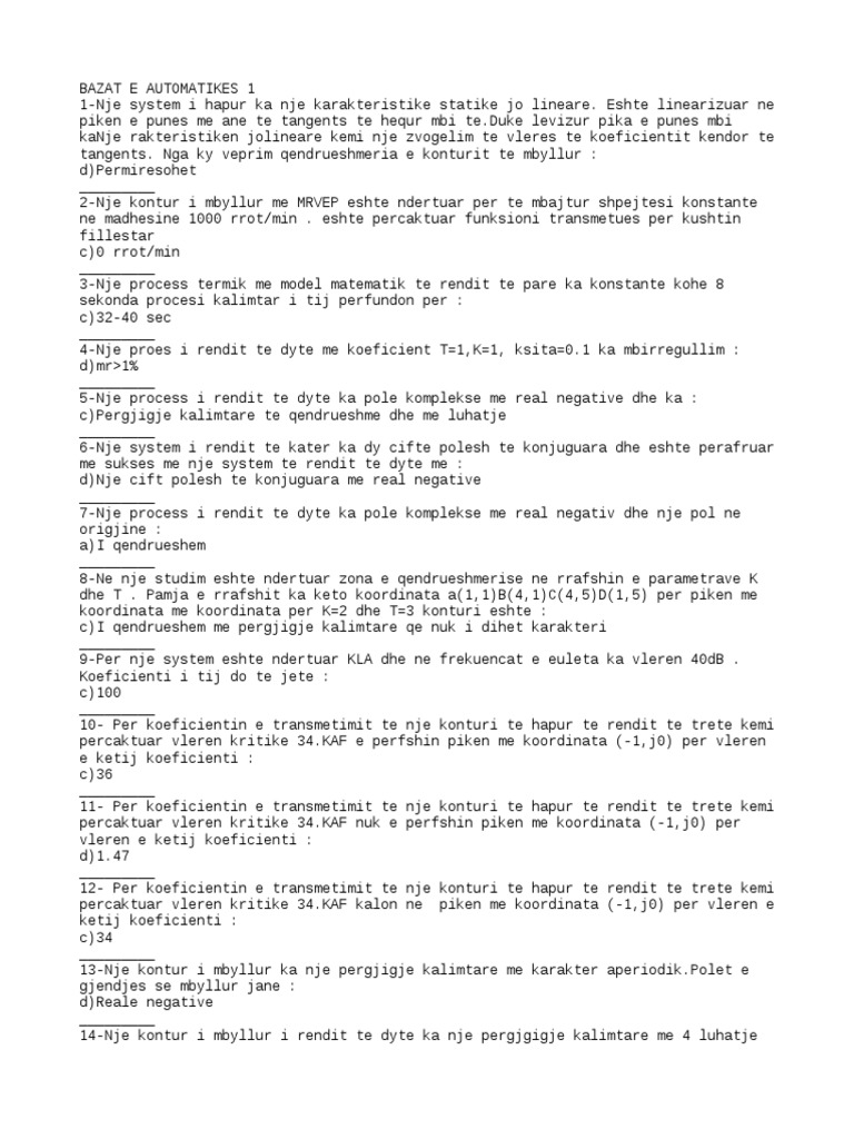 Bazat E Automatikes Pdf