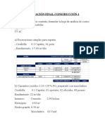 Evaluación Final Construccion