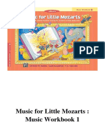 Music For Little Mozarts: Music Workbook 1 - Christine H Barden