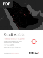 Saudi Arabia: Mobile Experience Snapshot