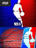 Player of The NBA: School Voc. Manuel Méndez Liciaga