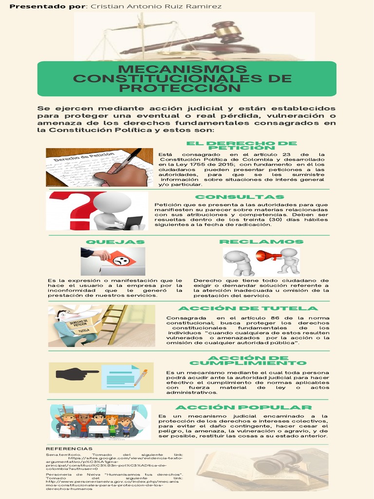 Mecanismos Constitucionales en Colombia | PDF | Etica Aplicada | Gobierno