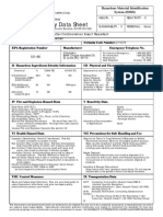 Material Safety Data Sheet: Unscented Cutter Outdoorsman Insect Repellent