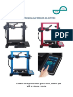 Ficha Técnica Impresora 3d Avrtec