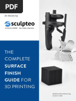 The Complete Surface Finish Guide For 3D Printing