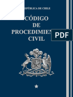 Codigo Procedimiento Civil Chile (Actualizado a DIC-2021)
