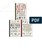 Dave Canterbury Collection 3 Books Set (Bushcraft 101, Advanced Bushcraft, The Bushcraft Field Guide To Trapping, Gathering and Cooking in The Wild) - Dave Canterbury