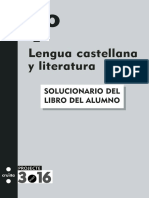 Lengua Castellana y Literatura 1º ESO Solucionario Libro Del Alumno Editorial Cruïlla