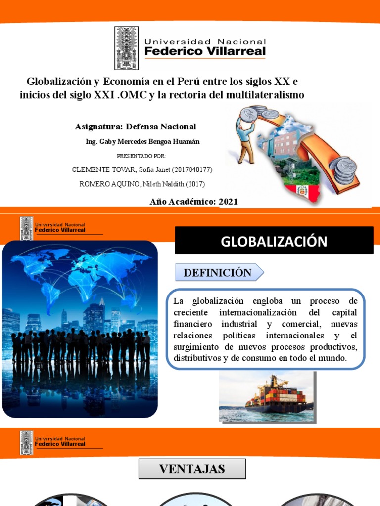 Globalización y Economía en el Perú | PDF | Globalización | Perú