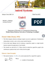 Control Systems Unit-I: Subject Code: BEC-26 Third Year ECE