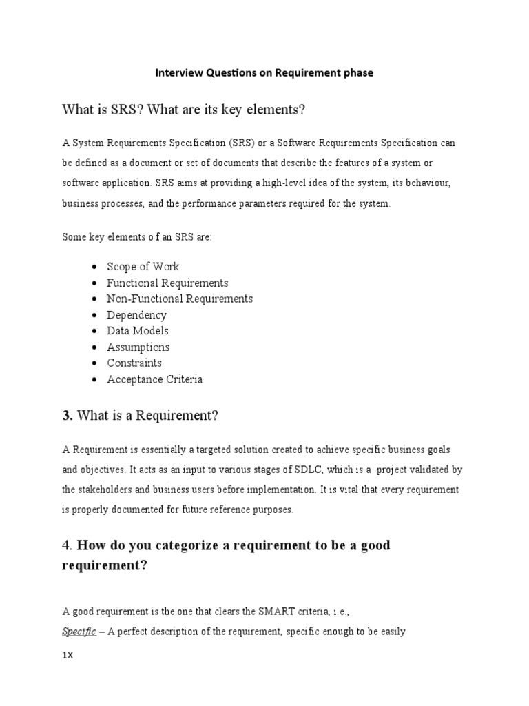 System Requirement Specificaitions | PDF | Agile Software Development ...