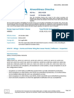 Airworthiness Directive: Design Approval Holder's Name: Type/Model Designation(s)