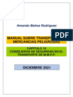 Capitulo 18. Consejeros de Seguridad para El Transporte de MM PP