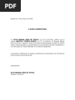 Formato Carta Trabajo Empleada Domestica