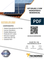 Fichas Kit Solar