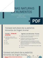 TOXINAS NATURAIS EM ALIMENTOS