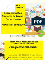 ABNT-5892 Datas e Horas