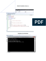 Proyecto Numero 2 Visual C++