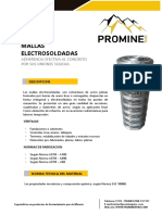 Ficha Tecnica Malla Electrosoldada