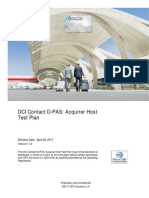 DCI Contact D-PAS Acquirer Host Test Plan v1.2