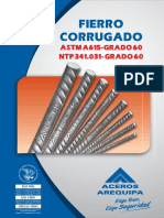 Pesos y Medidas de Fierros de Aceros Arequipa