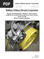 Hollister-Whitney Elevator Corporation: Repair and Maintenance Manual - Mayr Brakes