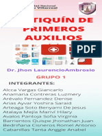 Botiquin de Primeros Auxilios