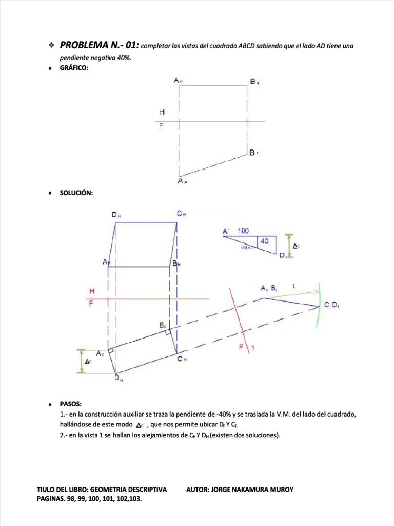 Ejercicios de Geometria - Compress | PDF | Geometría | Objetos matemáticos