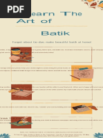 Step-by-Step Batik Making Process | PDF
