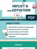 Conflict and Negotiation