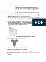 Tugas Matematika Hari Ini