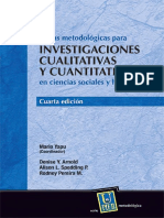 140. MasterTESIS - LIBRO Pautas Metodológicas Para Investigaciones Cualitativas y Cuantitativas en Ciencias Sociales y Humanas 4Ed - Mario Yapu 2013