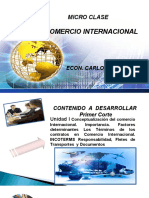 1era MicroClase Comercio Internacional Carlosp 2021