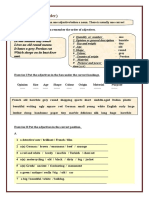 Adjectives Order 2