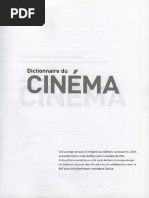 Dictionnaire Du Cinema | PDF | Cinématographie | Art abstrait