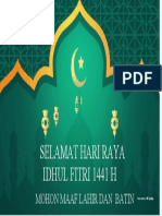 Kartu Ucapan Idhul Fitri Alika