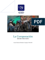 Análisis de la personalidad de las corporaciones según el documental La Corporación