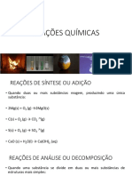 Reações Químicas