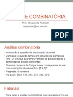 Análise Combinatória