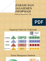 Database Dan Manajemen Informasi