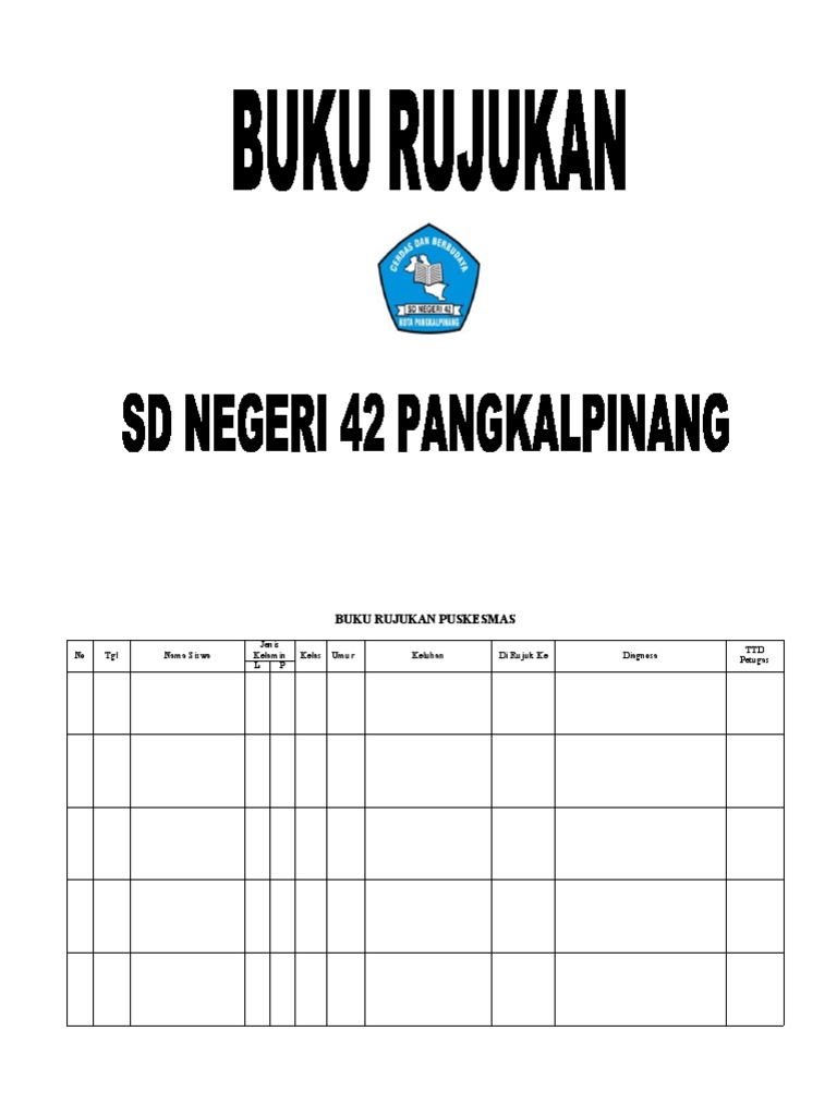 Buku Rujukan Puskesmas Siswa | PDF