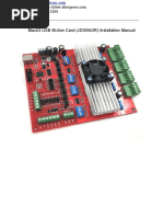 Mach3 USB Motion Card (JDSW43R) Installation Manual