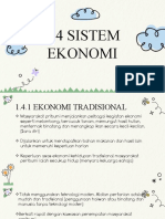 1.4 Sistem Ekonomi