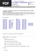 Download 8086 Bios and Dos Interrupts IBM PC by tonynasc SN54393681 doc pdf